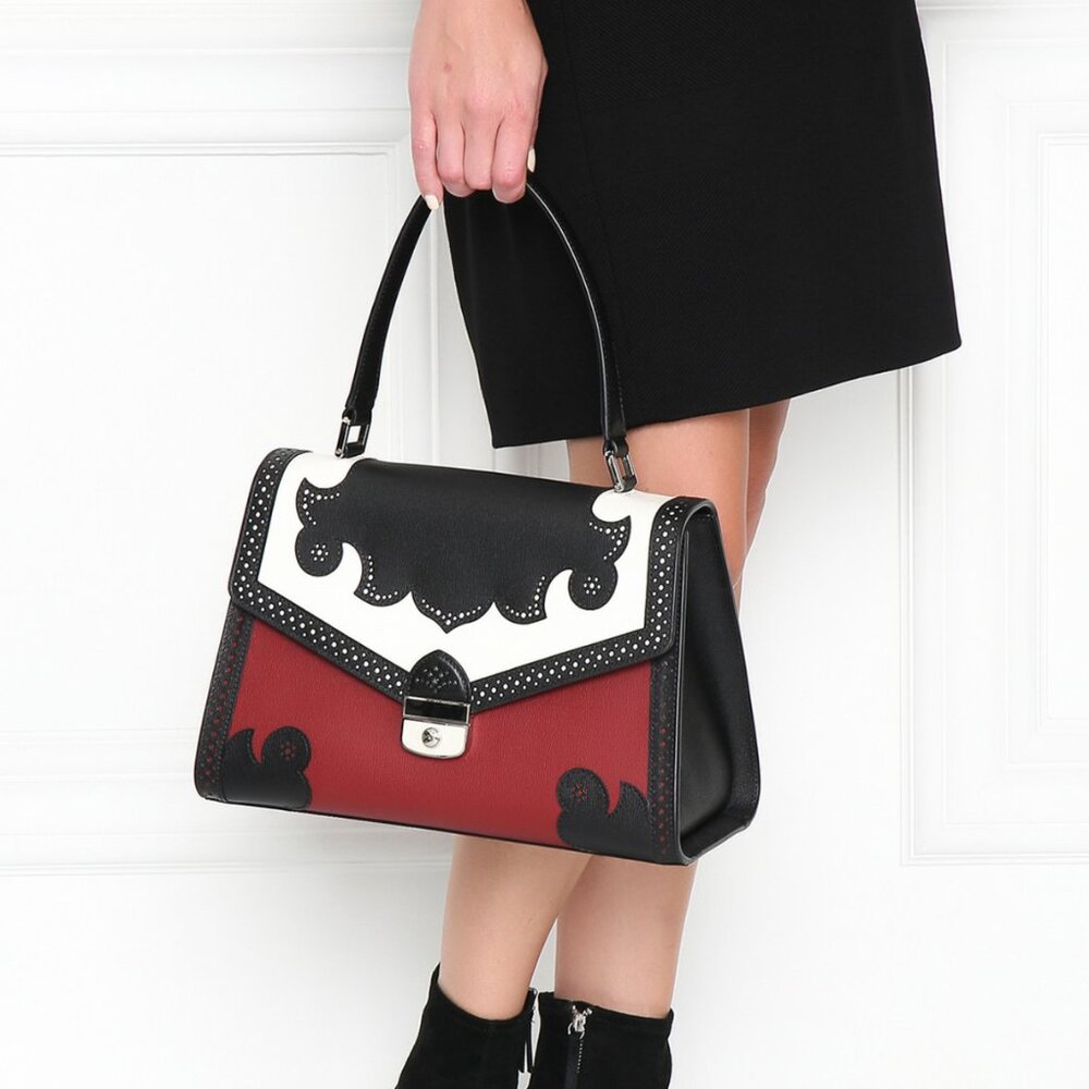 Authentic Longchamp Leather Shoulder Bag